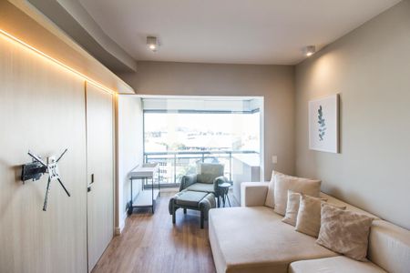 Sala de TV de apartamento à venda com 2 quartos, 78m² em Alphaville Industrial, Barueri