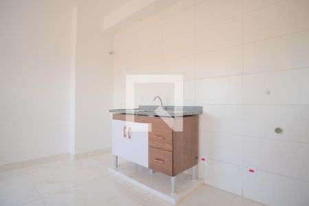 Cozinha de kitnet/studio à venda com 1 quarto, 35m² em Vila Carrão, São Paulo
