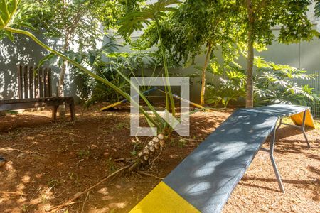 Área comum de kitnet/studio à venda com 1 quarto, 25m² em Indianópolis, São Paulo