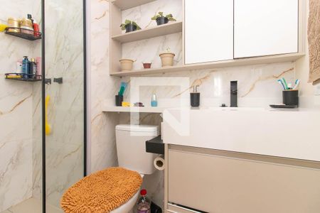 Banheiro de apartamento à venda com 2 quartos, 45m² em Vila Guilherme, São Paulo