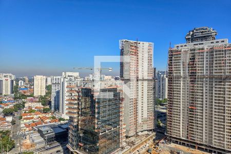 Vista da Varanda de apartamento à venda com 1 quarto, 28m² em Jardim das Acacias, São Paulo