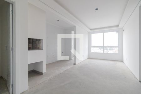 Sala/Cozinha de apartamento à venda com 3 quartos, 80m² em Jardim Botânico, Porto Alegre