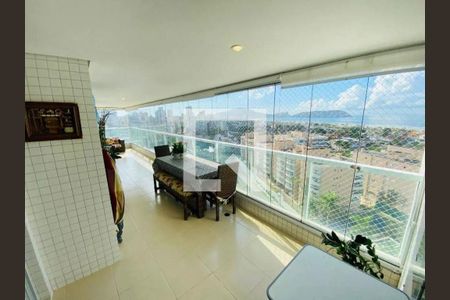 Sacada de apartamento para alugar com 3 quartos, 111m² em Jardim Tres Marias, Guarujá
