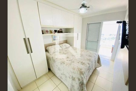 Quarto de apartamento para alugar com 3 quartos, 111m² em Jardim Tres Marias, Guarujá