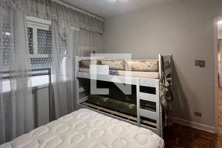 Quarto de apartamento para alugar com 1 quarto, 66m² em Orquidario, Santos