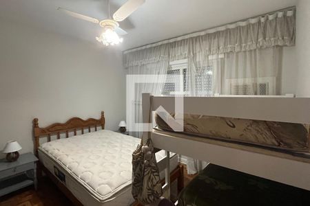 Quarto de apartamento para alugar com 1 quarto, 66m² em Orquidario, Santos