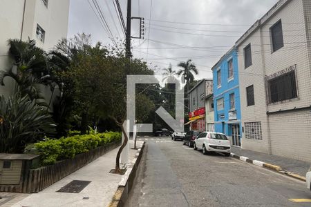 Vista da Rua de apartamento para alugar com 1 quarto, 66m² em Orquidario, Santos