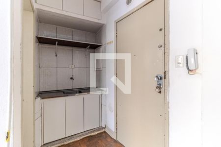 Cozinha de kitnet/studio à venda com 1 quarto, 45m² em República, São Paulo