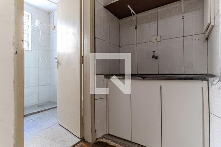 Cozinha de kitnet/studio à venda com 1 quarto, 45m² em República, São Paulo