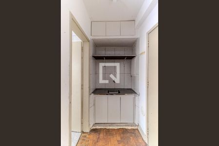 Cozinha de kitnet/studio à venda com 1 quarto, 45m² em República, São Paulo