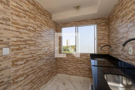 Cozinha de apartamento para alugar com 2 quartos, 48m² em São João Batista, Belo Horizonte