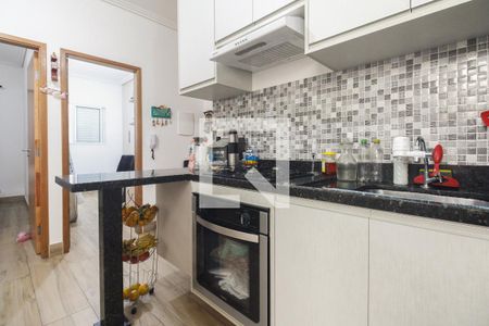 Cozinha de casa de condomínio à venda com 2 quartos, 45m² em Chácara Santo Antônio (zona Leste), São Paulo