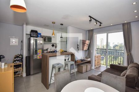 Sala de apartamento à venda com 2 quartos, 52m² em Jardim Parque Morumbi, São Paulo