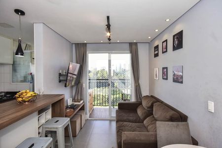 Sala de apartamento à venda com 2 quartos, 52m² em Jardim Parque Morumbi, São Paulo