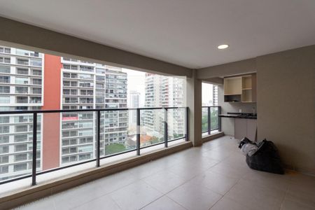 Vista/Varanda da Sala/Cozinha de apartamento à venda com 3 quartos, 92m² em Sumaré, São Paulo