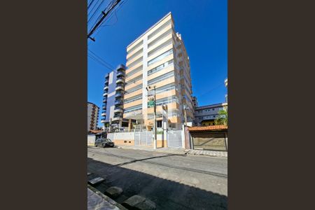 Fachada do Prédio de apartamento para alugar com 2 quartos, 63m² em Vila Caiçara, Praia Grande