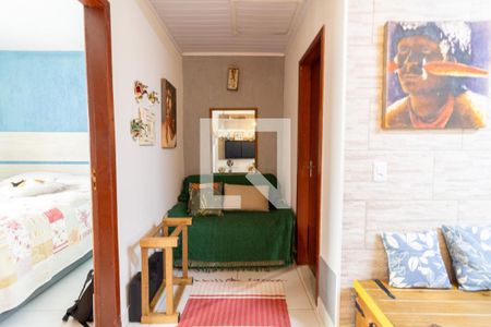 Sala/Cozinha de casa de condomínio à venda com 1 quarto, 45m² em Guarujá, Porto Alegre