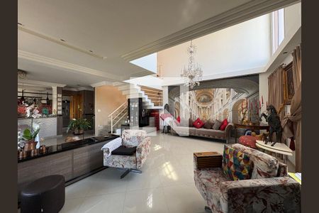 Sala de apartamento à venda com 4 quartos, 467m² em Jardim, Santo André