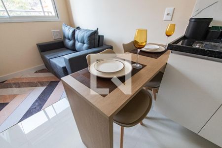 Cozinha de apartamento para alugar com 1 quarto, 29m² em Vila São José, São Paulo