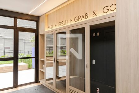 Área comum de kitnet/studio à venda com 1 quarto, 26m² em Campo Belo, São Paulo