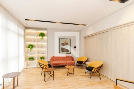 Área comum de kitnet/studio à venda com 1 quarto, 26m² em Campo Belo, São Paulo