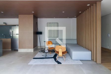 Hall Social de kitnet/studio para alugar com 0 quarto, 25m² em Jardim das Acacias, São Paulo