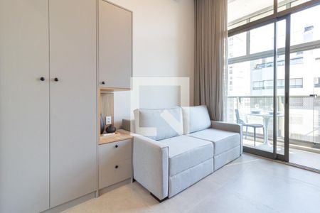 Studio de kitnet/studio para alugar com 1 quarto, 34m² em Indianópolis, São Paulo