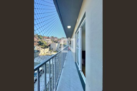 Sacada/Sala de apartamento à venda com 2 quartos, 62m² em Primavera, Novo Hamburgo