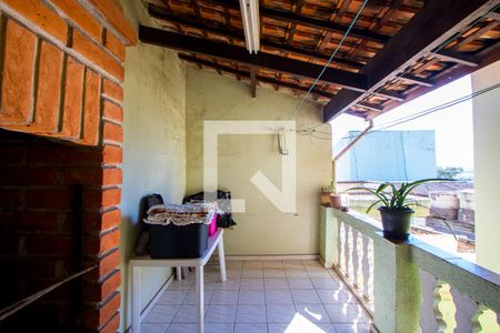 Espaço gourmet de casa à venda com 3 quartos, 183m² em Vila Guarani, Santo André