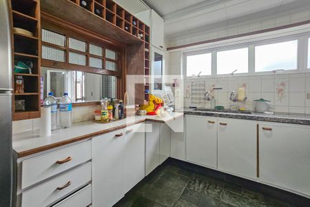 Cozinha de apartamento para alugar com 2 quartos, 140m² em Loteamento Joao Batista Juliao, Guarujá
