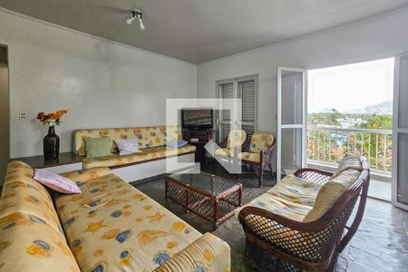 Sala de apartamento para alugar com 2 quartos, 140m² em Loteamento Joao Batista Juliao, Guarujá