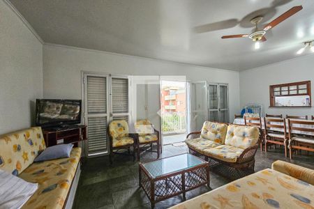 Sala de apartamento para alugar com 2 quartos, 140m² em Loteamento Joao Batista Juliao, Guarujá