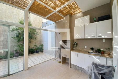 Área comum - Churrasqueira de casa de condomínio à venda com 3 quartos, 155m² em Jardim Lumen Christi, Campinas