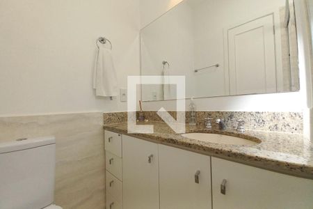 Banheiro da Suíte 2 de casa de condomínio à venda com 3 quartos, 155m² em Jardim Lumen Christi, Campinas