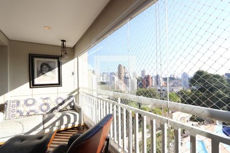 Varanda de apartamento à venda com 3 quartos, 118m² em Vila Sonia, São Paulo