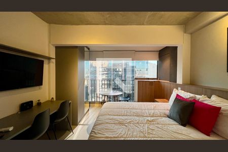 Studio de kitnet/studio para alugar com 1 quarto, 24m² em Cerqueira César, São Paulo