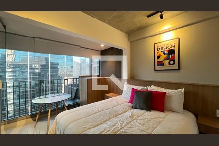 Studio de kitnet/studio para alugar com 1 quarto, 24m² em Cerqueira César, São Paulo