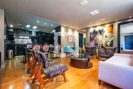 Sala/Cozinha de apartamento para alugar com 3 quartos, 100m² em Jardim Paulista, São Paulo