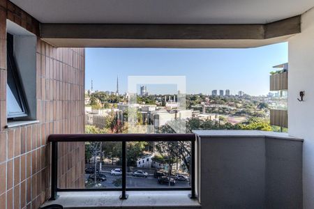 Varanda da Sala de kitnet/studio à venda com 1 quarto, 39m² em Higienópolis, São Paulo