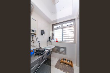 Área de Serviço de apartamento à venda com 3 quartos, 86m² em Vila da Serra, Nova Lima