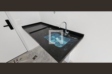 Cozinha de kitnet/studio à venda com 1 quarto, 21m² em Paraíso, São Paulo