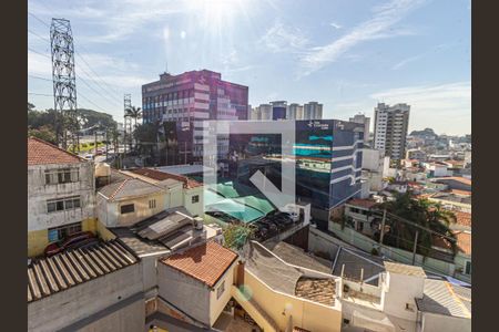 Varanda - Vista de apartamento à venda com 1 quarto, 34m² em Alto da Mooca, São Paulo