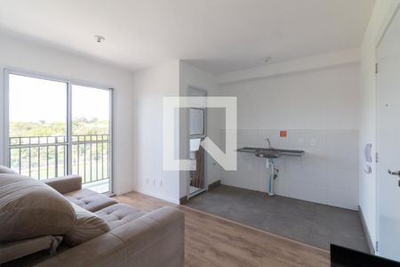 Sala - Cozinha de apartamento para alugar com 2 quartos, 41m² em Vila Lageado, São Paulo