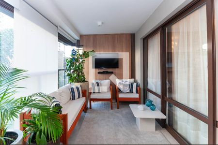 Varanda  de apartamento para alugar com 3 quartos, 130m² em Bela Aliança, São Paulo