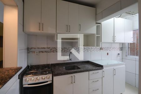 Cozinha e Área de Serviço de apartamento à venda com 2 quartos, 40m² em Guajuviras, Canoas