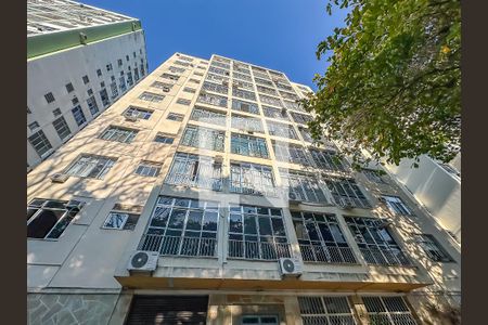 Fachada de apartamento à venda com 1 quarto, 35m² em Botafogo, Rio de Janeiro