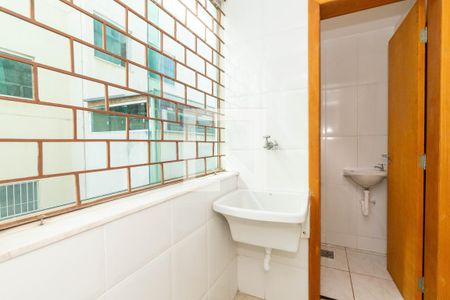 Área de Serviço de apartamento à venda com 3 quartos, 81m² em Carlos Prates, Belo Horizonte