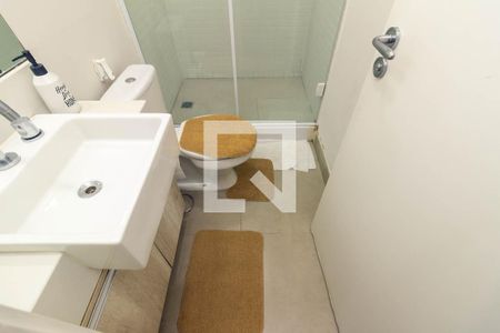 Banheiro de kitnet/studio à venda com 1 quarto, 30m² em República, São Paulo