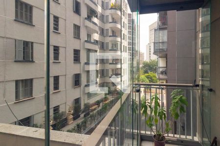 Varanda do Studio de kitnet/studio à venda com 1 quarto, 30m² em República, São Paulo