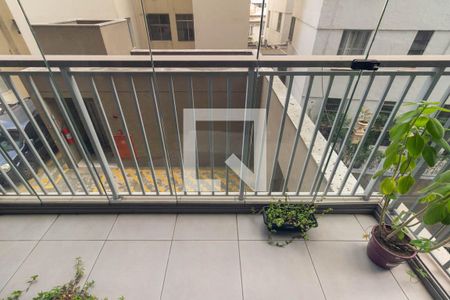 Varanda do Studio de kitnet/studio à venda com 1 quarto, 30m² em República, São Paulo